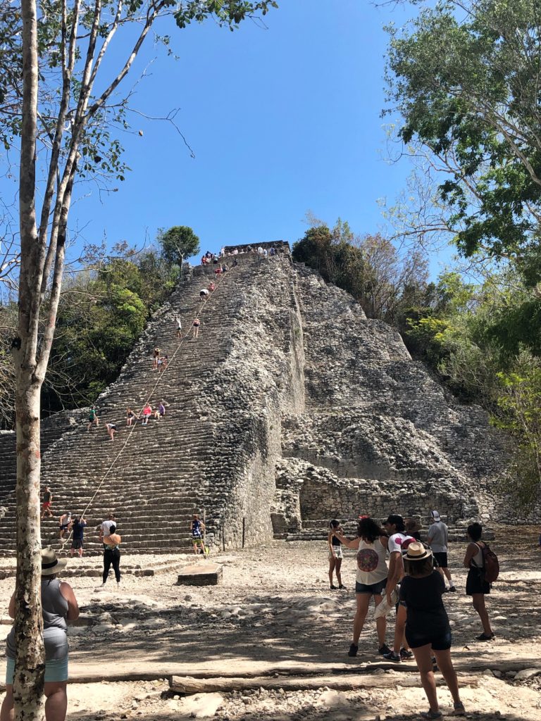 alt="Coba, Mexico Pyramid"