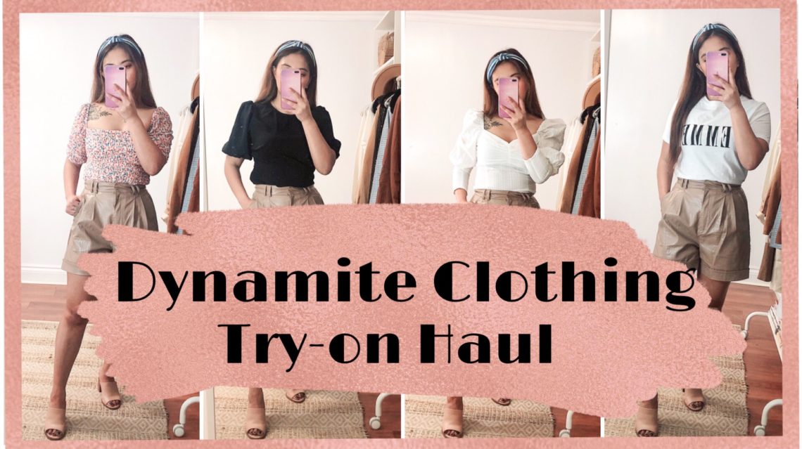 Dynamite Clothing Haul  Spring to Summer Pieces - thatgirlArlene - Hauls